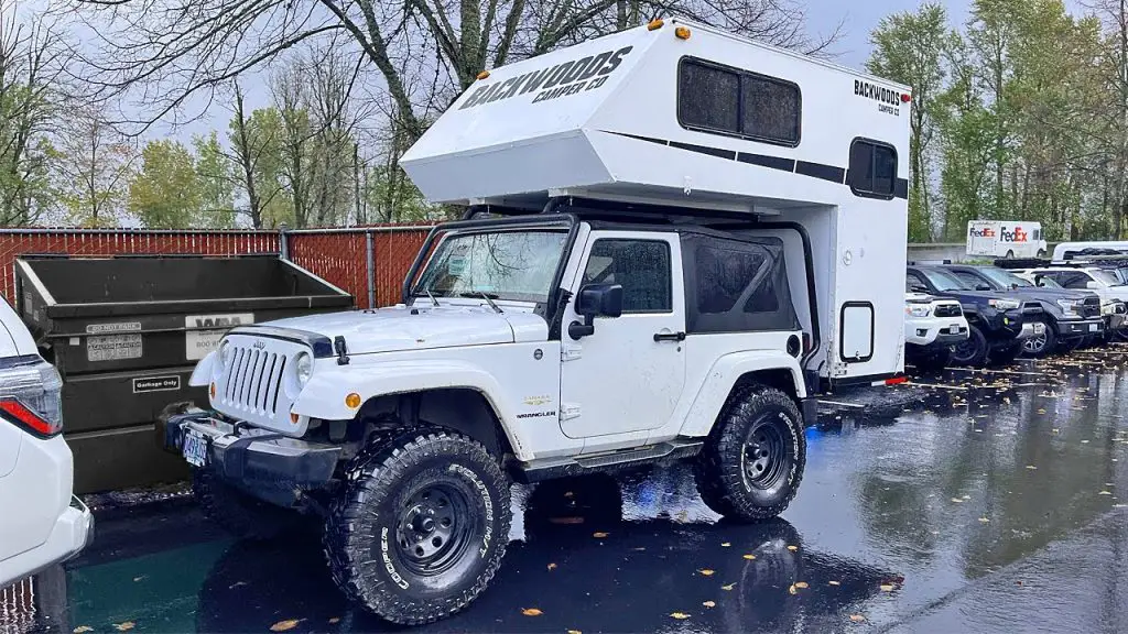 Jeep Wrangler 2 Door Camper Top
