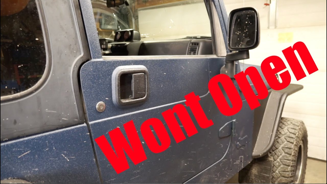 Jeep Wrangler Door Lock Stuck Jeep Car Info