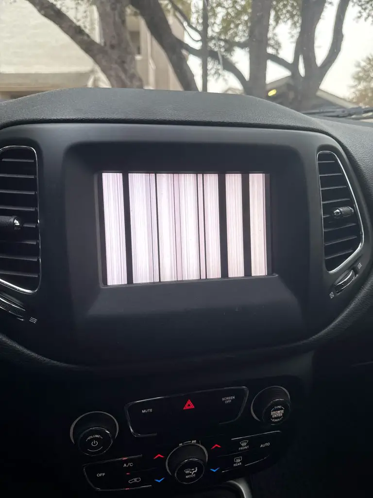 How to Fix Jeep Compass Screen