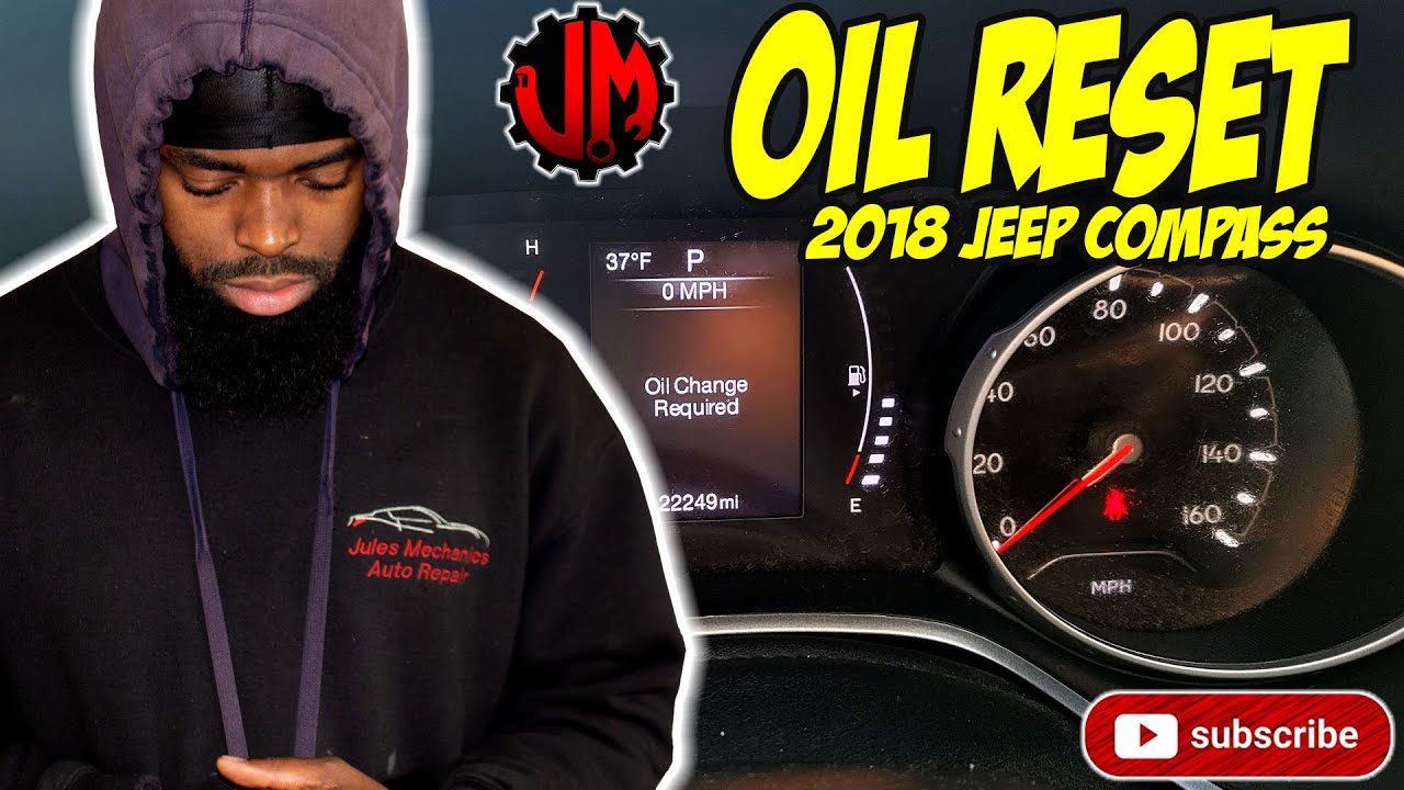 How to Reset Oil Life on 2018 Jeep Compass