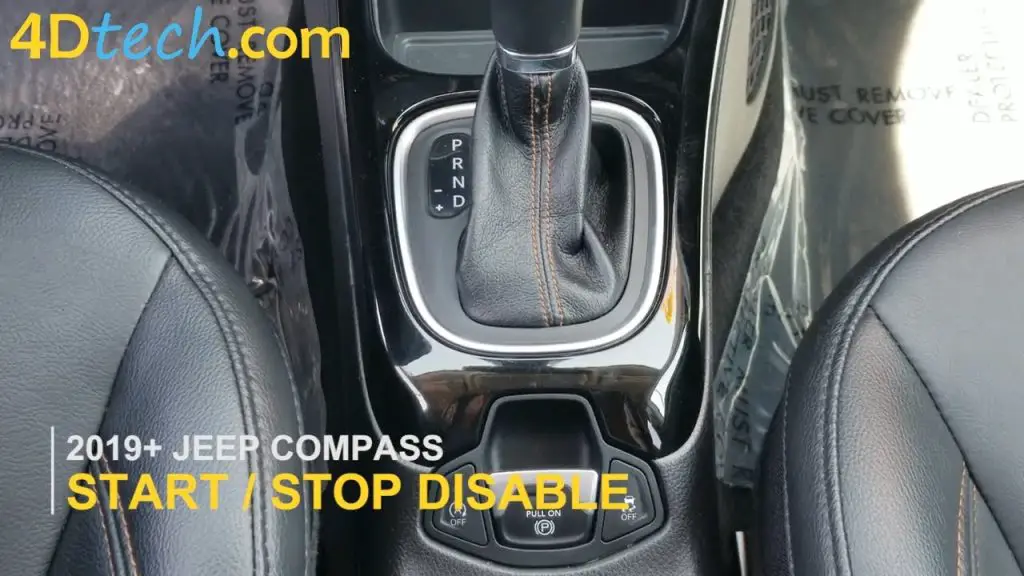 How to Turn off Engine Stop on Jeep Compass