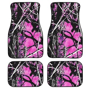 Pink Camo Jeep Floor Mats